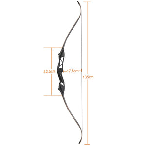 56inch 30-50lbs Archery Recurve Metal Takedown Shooting Bow