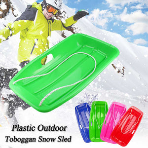 Outdoor Toboggan Snow Sled