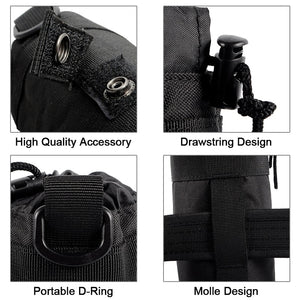 Tactical Molle Water Bottle Pouch Bag