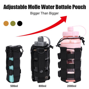 Tactical Molle Water Bottle Pouch Bag