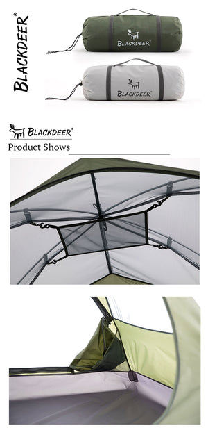 Blackdeer Outdoor 4 Season Waterproof Double Layer Camping  Tent with Snow Skirt