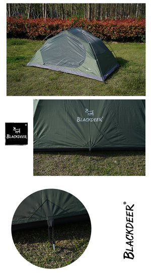 Blackdeer Outdoor 4 Season Waterproof Double Layer Camping  Tent with Snow Skirt