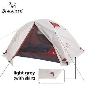 Blackdeer Outdoor 4 Season Waterproof Double Layer Camping  Tent with Snow Skirt