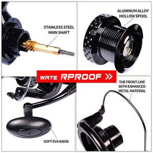 Big Metal Strong Fishing Reel