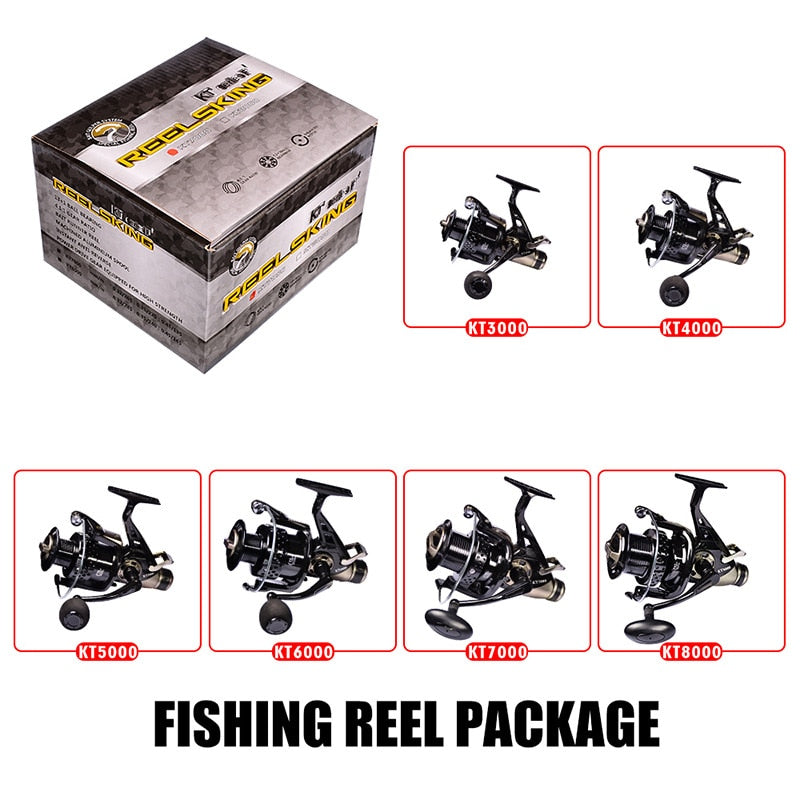 Big Metal Strong Fishing Reel