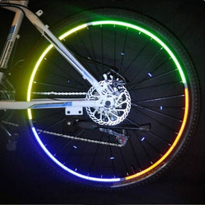 BLOWOUT SALE: Bicycle Wheel Rim Safety Reflective Sticker Decals