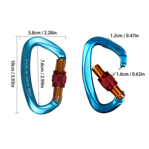 Outdoor Rock Climbing Safety Buckles